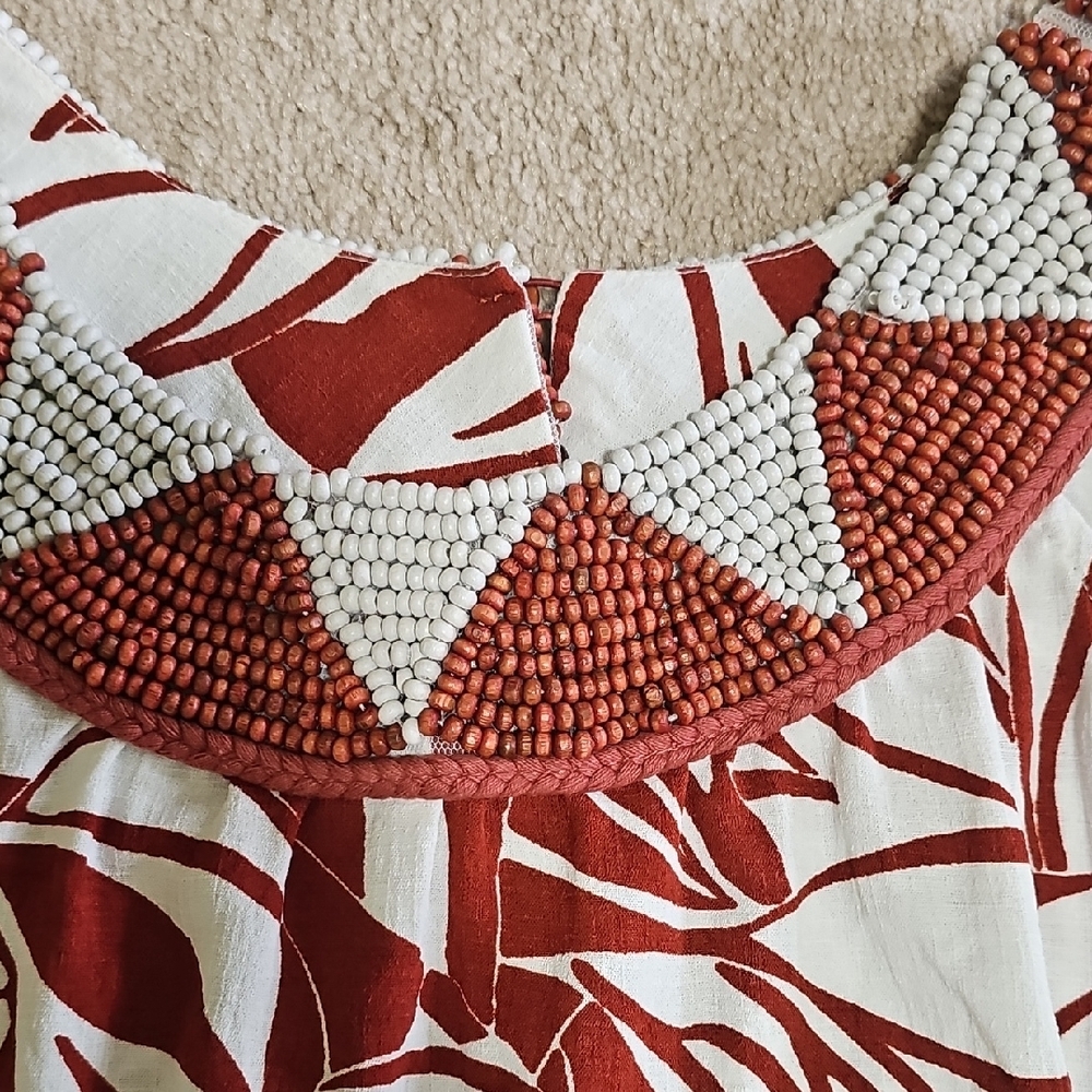 Stylish Red and White Kids Top - Picture 2 of 6
